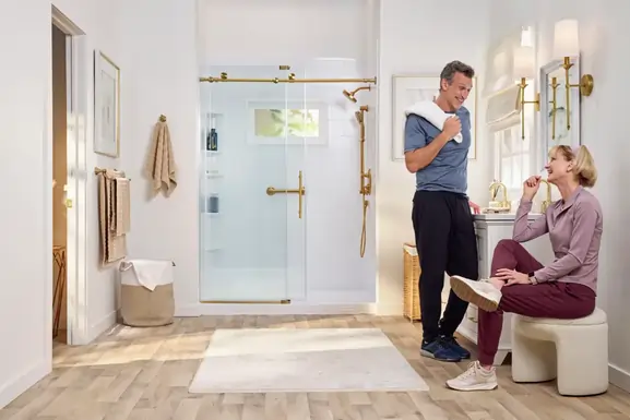 Modern Tub to Shower